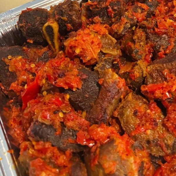 Peppered beef