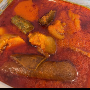 Goat meat buka stew