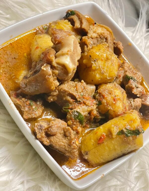 Goat meat pepper soup