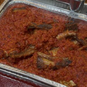 Hake fish sauce