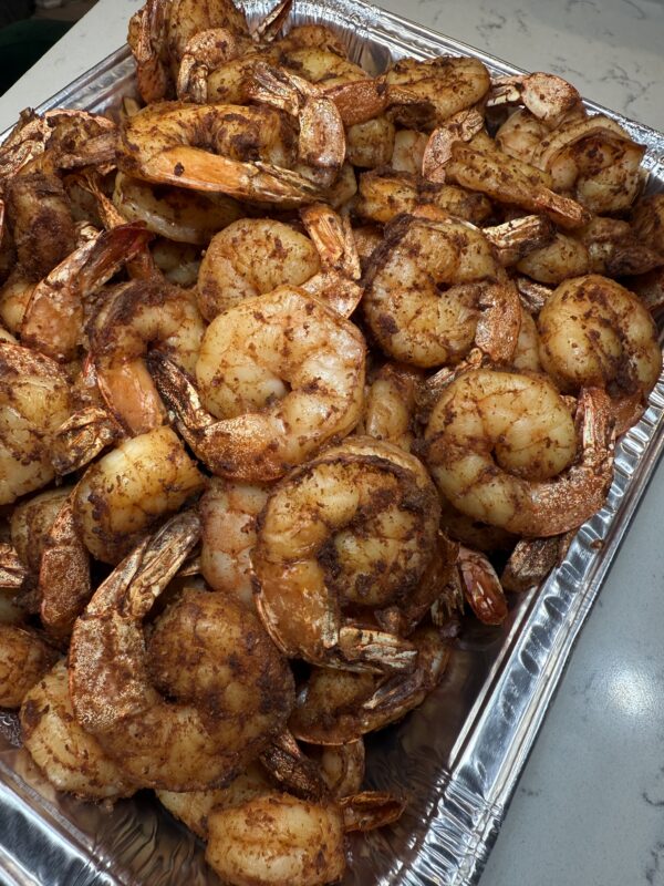 Suya shrimp